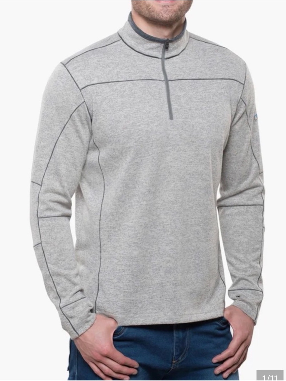 KUHL Men’s Ryzer 1/4 Zip Pullover.